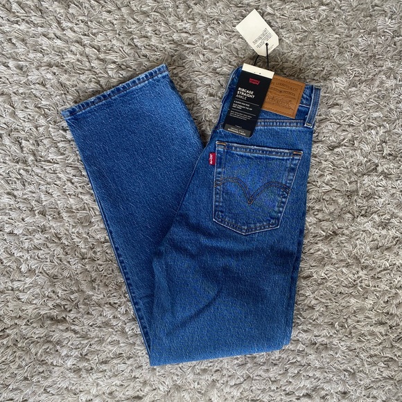 Levi's Denim - Levi's Blue Straight Leg Women's Jeans